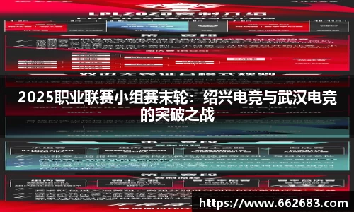 2025职业联赛小组赛末轮：绍兴电竞与武汉电竞的突破之战